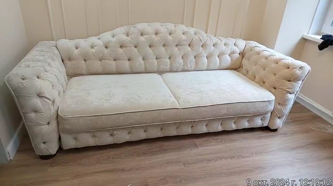 Замена обивки дивана на дому. Бирюсинск