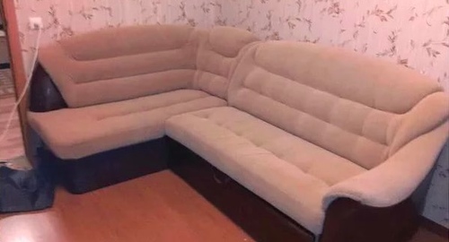 Перетяжка углового дивана. Бирюсинск